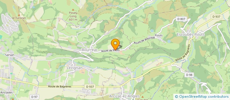 localisation de l'entreprise MONSIEUR MATHIEU FERRY  TREBONS