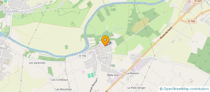 localisation de l'entreprise MONSIEUR MATHIEU FERTE  LOIRE-AUTHION