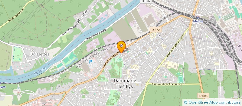 localisation de l'entreprise MONSIEUR MATHIEU FLAMANT à DAMMARIE-LES-LYS