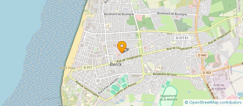 localisation de l'entreprise MONSIEUR MATHIEU FLASQUE à BERCK