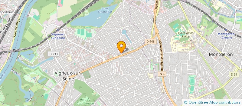 localisation de l'entreprise MONSIEUR MATHIEU FLEURY à VIGNEUX-SUR-SEINE