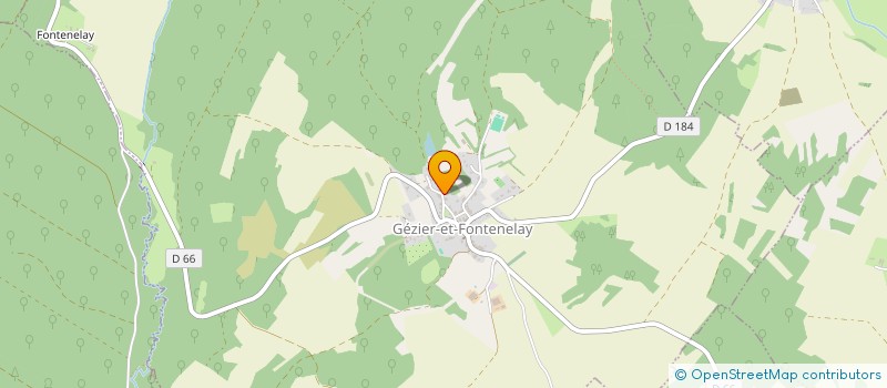 localisation de l'entreprise MONSIEUR MATHIEU FOEHRLE  GEZIER-ET-FONTENELAY