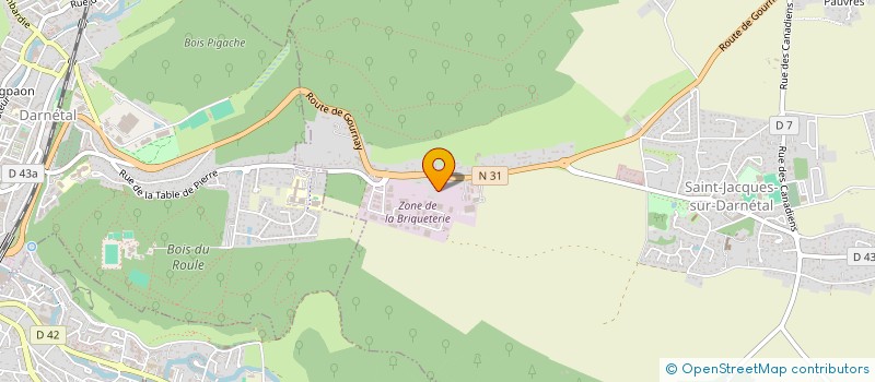 localisation de l'entreprise MONSIEUR MATHIEU FONTAINE  SAINT-JACQUES-SUR-DARNETAL