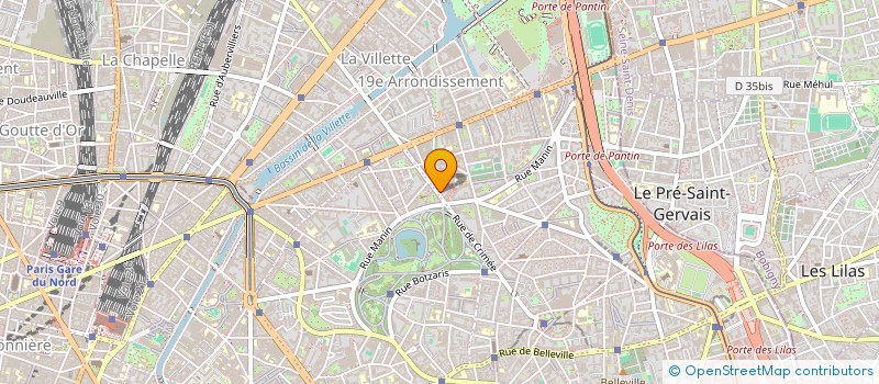 localisation de l'entreprise MONSIEUR MATHIEU FOREST  PARIS