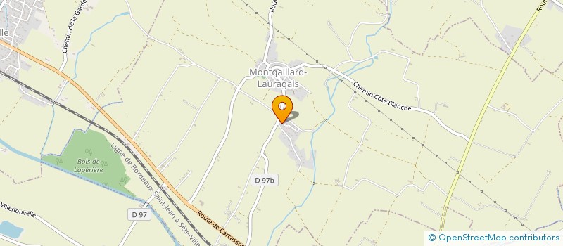 localisation de l'entreprise MONSIEUR MATHIEU FORTUNE  MONTGAILLARD-LAURAGAIS