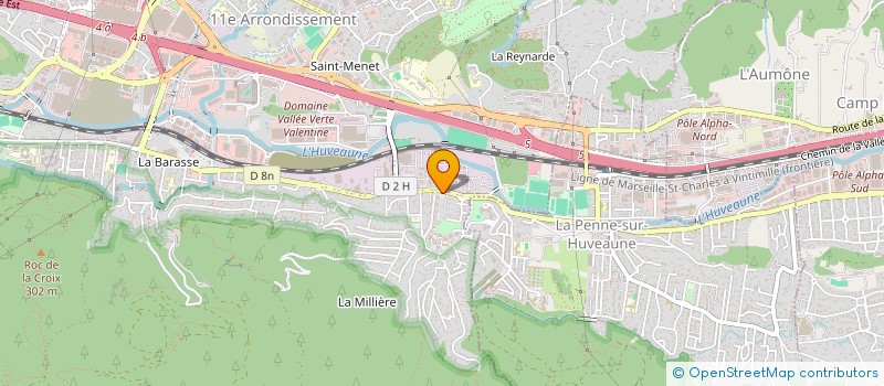 localisation de l'entreprise MONSIEUR MATHIEU FOSSE à MARSEILLE
