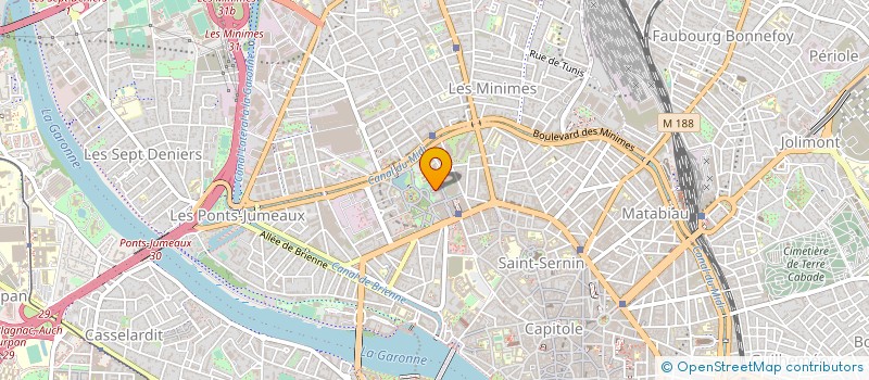 localisation de l'entreprise MONSIEUR MATHIEU FOUILLOUX à TOULOUSE