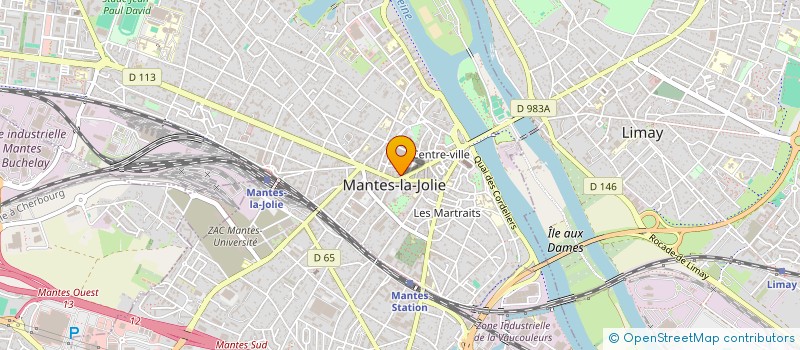 localisation de l'entreprise MONSIEUR MATHIEU FOURNET  MANTES-LA-JOLIE