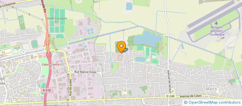 localisation de l'entreprise MONSIEUR MATHIEU FOURNIER  MARCK