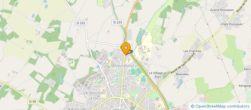 localisation de l'entreprise MONSIEUR MATHIEU FRANZIL  GUERANDE