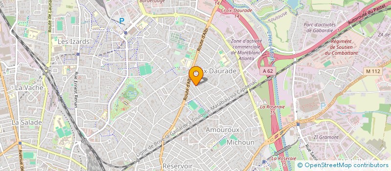 localisation de l'entreprise MONSIEUR MATHIEU FRECHOU à TOULOUSE