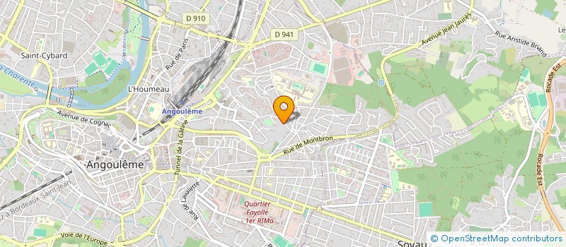 localisation de l'entreprise MONSIEUR MATHIEU FUENTES à ANGOULEME