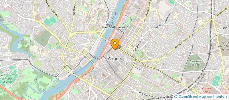 localisation de l'entreprise MONSIEUR MATHIEU GABORIEAU à ANGERS