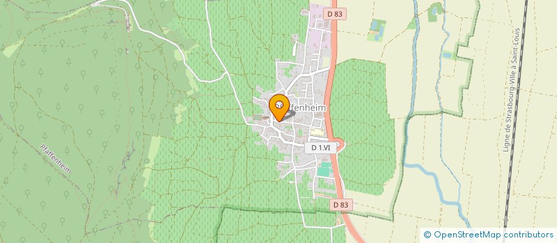 localisation de l'entreprise MONSIEUR MATHIEU GACOIN  WESTHALTEN