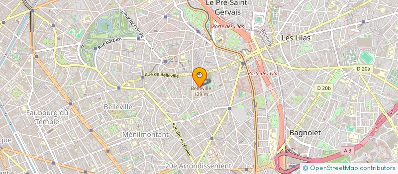 localisation de l'entreprise MONSIEUR MATHIEU GAGNAIRE  PARIS