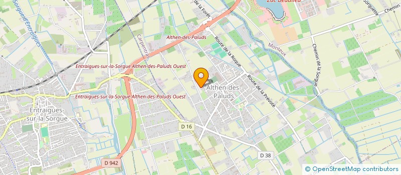 localisation de l'entreprise MONSIEUR MATHIEU GAILLAGUET  MONTEUX