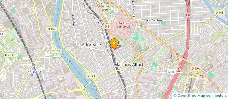 localisation de l'entreprise MONSIEUR MATHIEU GAILLARD à MAISONS-ALFORT