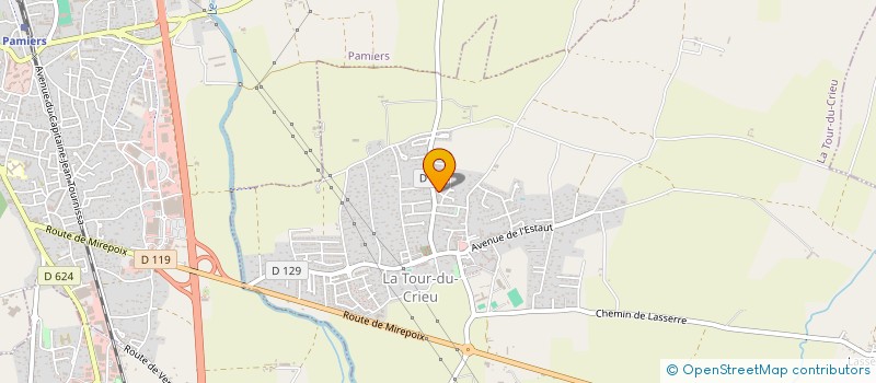 localisation de l'entreprise MONSIEUR MATHIEU GALETTO à LA TOUR-DU-CRIEU