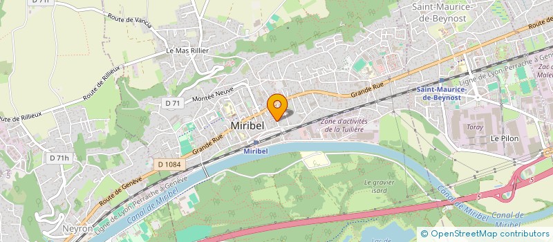 localisation de l'entreprise MONSIEUR MATHIEU GALLET  SAINT-JEAN-DE-NIOST