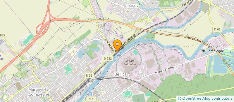 localisation de l'entreprise MONSIEUR MATHIEU GALLOT  CLAIROIX