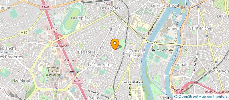 localisation de l'entreprise MONSIEUR MATHIEU GALY à TOULOUSE