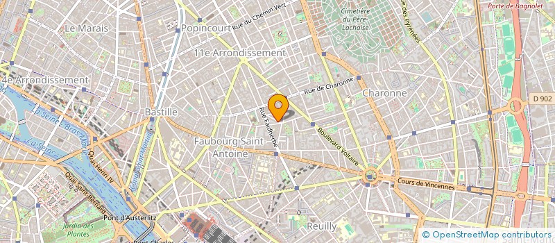 localisation de l'entreprise MONSIEUR MATHIEU GANDLARZ  PARIS