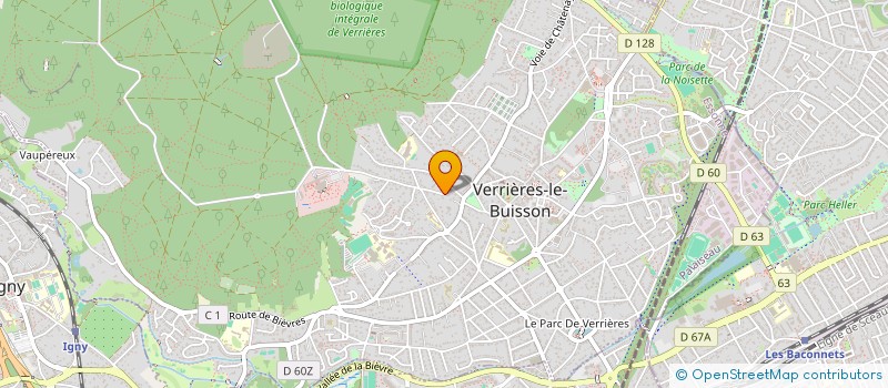 localisation de l'entreprise MONSIEUR MATHIEU GANGLOFF à VERRIERES-LE-BUISSON