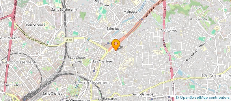 localisation de l'entreprise MONSIEUR MATHIEU GANGUET à MARSEILLE