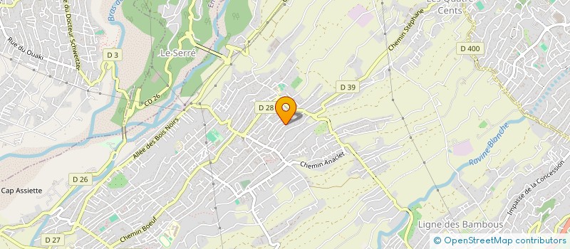 localisation de l'entreprise MONSIEUR MATHIEU GARA  SAINT-PIERRE