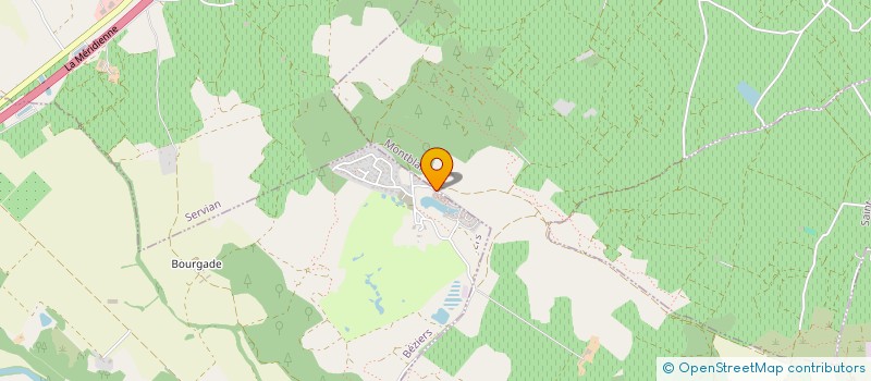 localisation de l'entreprise MONSIEUR MATHIEU GARCIA  BEZIERS