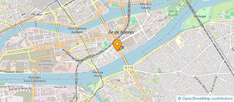 localisation de l'entreprise MONSIEUR MATHIEU GAUFFRE à NANTES