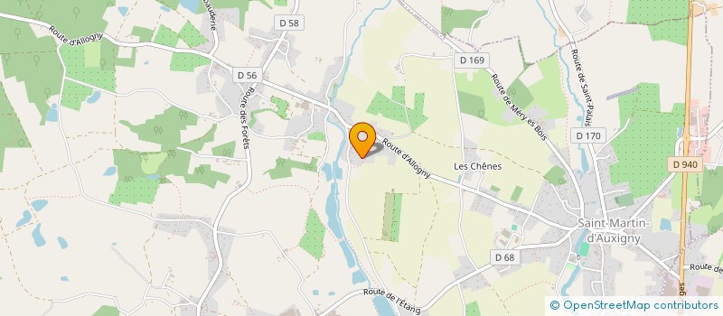 localisation de l'entreprise MONSIEUR MATHIEU GAULT  SAINT-MARTIN-D'AUXIGNY