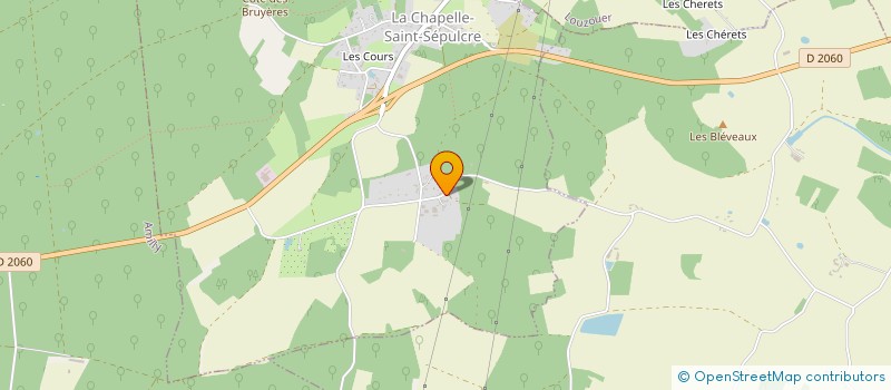 localisation de l'entreprise MONSIEUR MATHIEU GAUTARD à LA CHAPELLE-SAINT-SEPULCRE