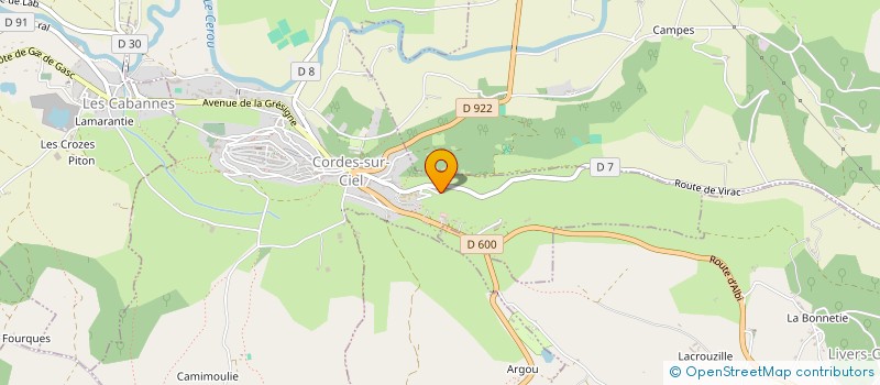 localisation de l'entreprise MONSIEUR MATHIEU GAUTHIER  TOSSE