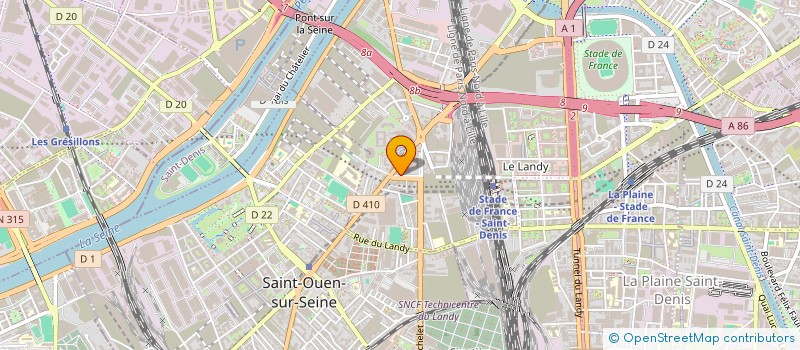 localisation de l'entreprise MONSIEUR MATHIEU GAUTIER à SAINT-DENIS