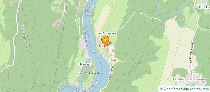 localisation de l'entreprise MONSIEUR MATHIEU GEHANT à SERRIERES-SUR-AIN
