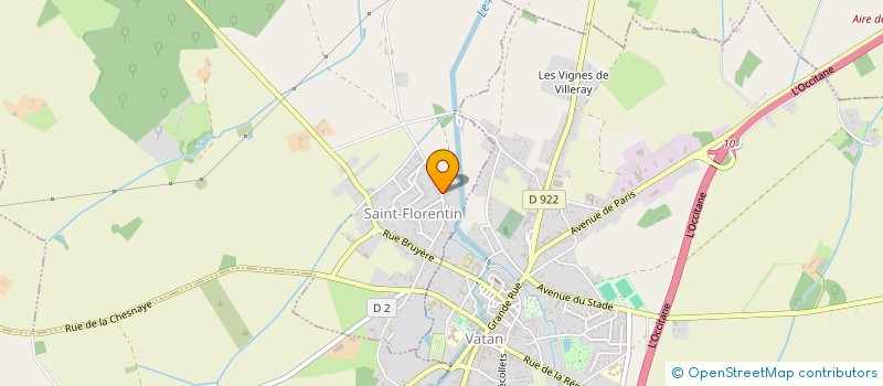 localisation de l'entreprise MONSIEUR MATHIEU GENDREAU à SAINT-FLORENTIN