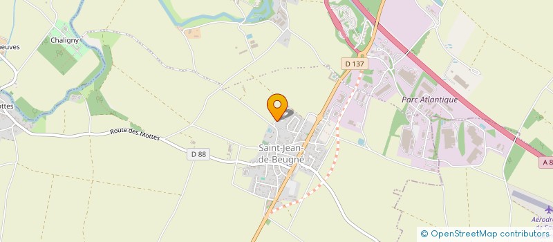 localisation de l'entreprise MONSIEUR MATHIEU GENDRON  SAINT-JEAN-D'HERMINE