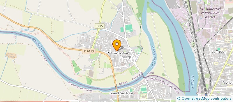 localisation de l'entreprise MONSIEUR MATHIEU GEORGEON à FOURQUES