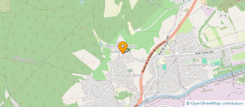 localisation de l'entreprise MONSIEUR MATHIEU GEREK  VITRY-SUR-ORNE