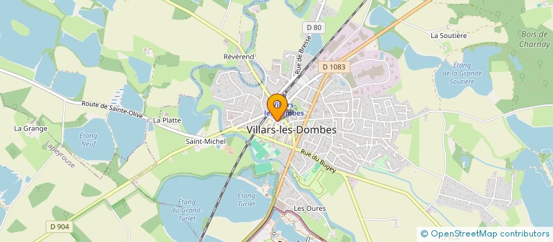 localisation de l'entreprise MONSIEUR MATHIEU GERIN à VILLARS-LES-DOMBES