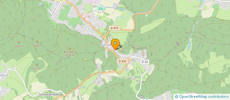 localisation de l'entreprise MONSIEUR MATHIEU GERSTER  VIEUX-FERRETTE