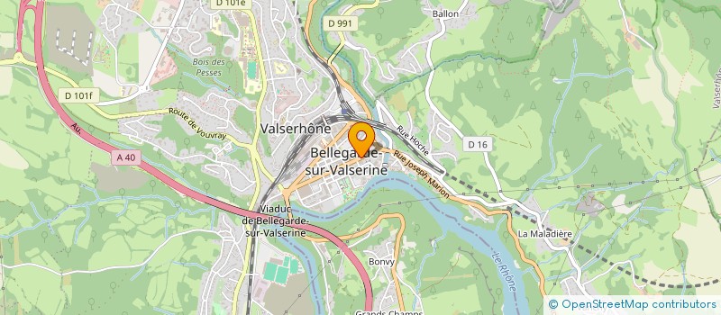 localisation de l'entreprise MONSIEUR MATHIEU GERVASONI à VALSERHONE