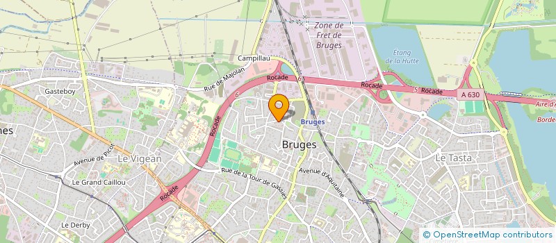 localisation de l'entreprise MONSIEUR MATHIEU GIACOBINELLI à BRUGES