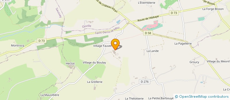 localisation de l'entreprise MONSIEUR MATHIEU GIARD  NOTRE-DAME-DE-CENILLY