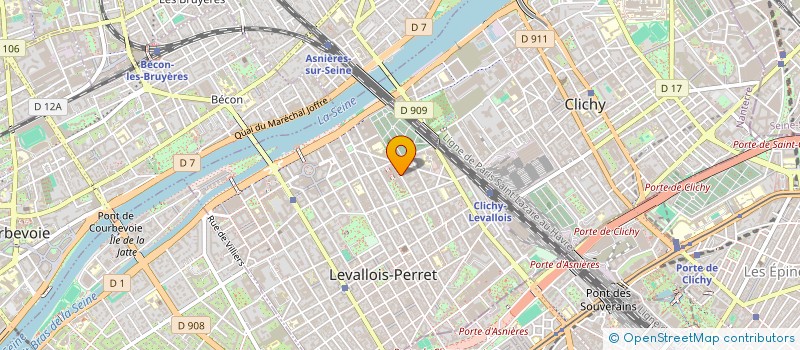 localisation de l'entreprise MONSIEUR MATHIEU GIERSKI à LEVALLOIS-PERRET