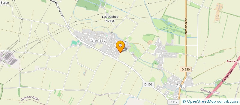 localisation de l'entreprise MONSIEUR MATHIEU GINGUAY  GRANZAY-GRIPT