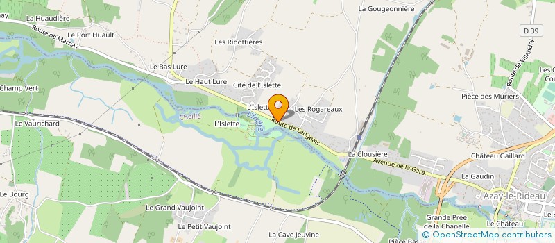localisation de l'entreprise MONSIEUR MATHIEU GIRARD à AZAY-LE-RIDEAU