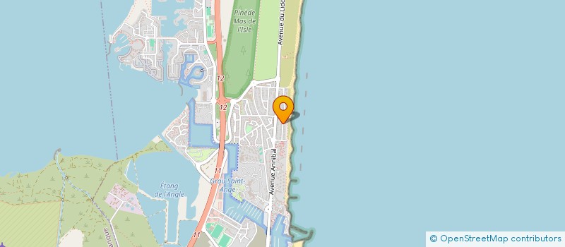 localisation de l'entreprise MONSIEUR MATHIEU GIRARD  LE BARCARES