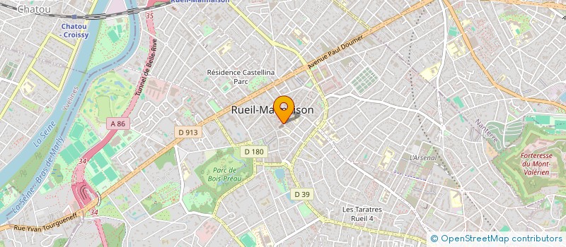 localisation de l'entreprise MONSIEUR MATHIEU GIRARDON à RUEIL-MALMAISON